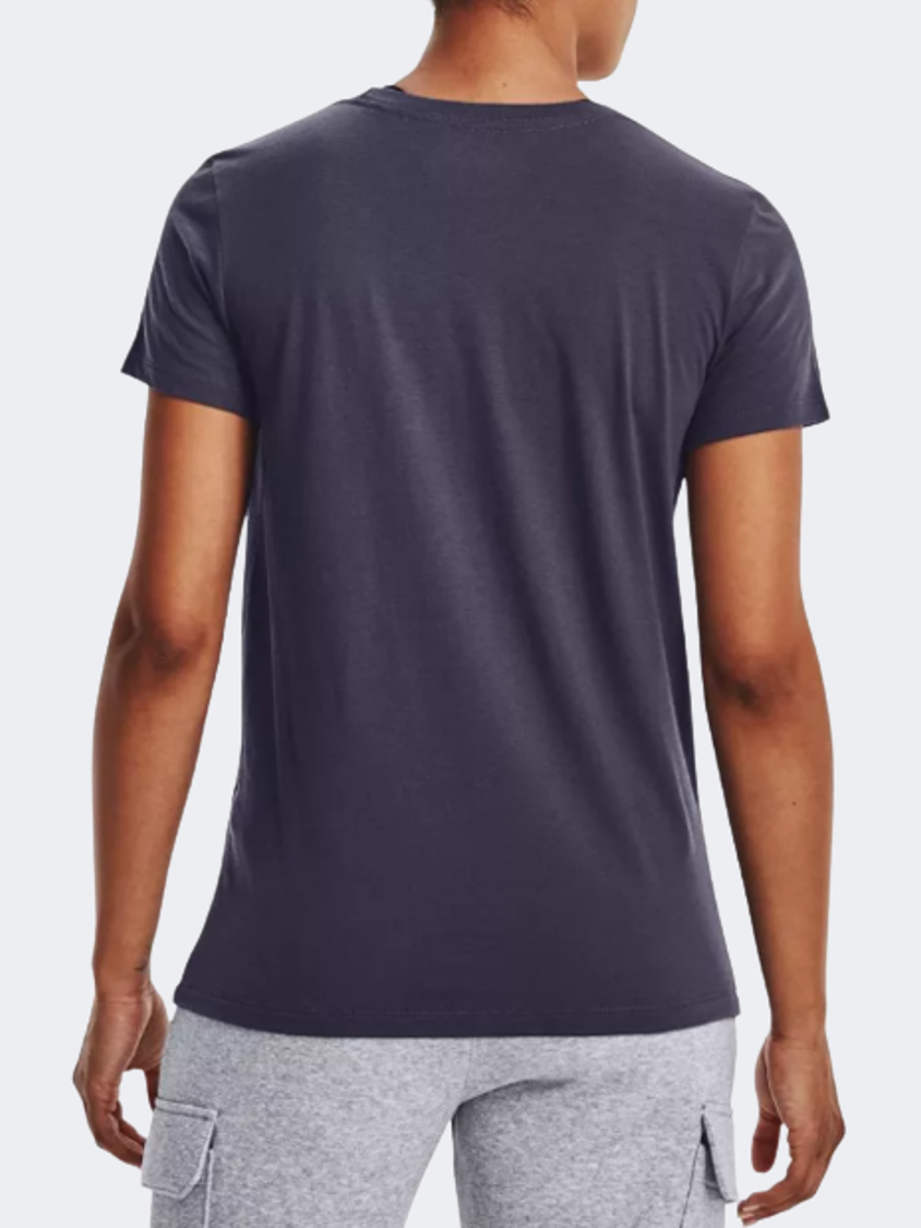 Under Armour Gradient Pill Women Training T-Shirt Dark Purple