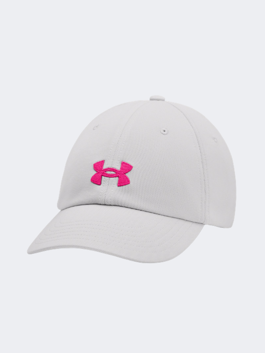 Under Armour Blitzing Adjustable Women Training Cap Halo Grey/Pink