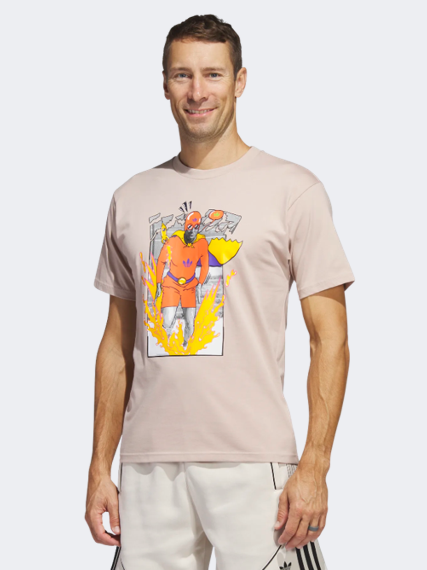 Adidas Fast As… Men Original T-Shirt Wonder Taupe