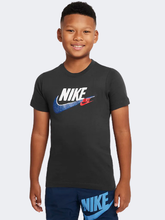 Nike Sportswear Standard Boys Lifestyle T-Shirt Dark Grey