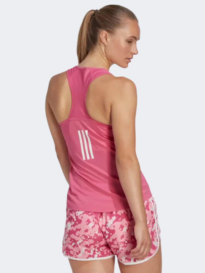 Adidas Own The Run Women Running Tank Pink