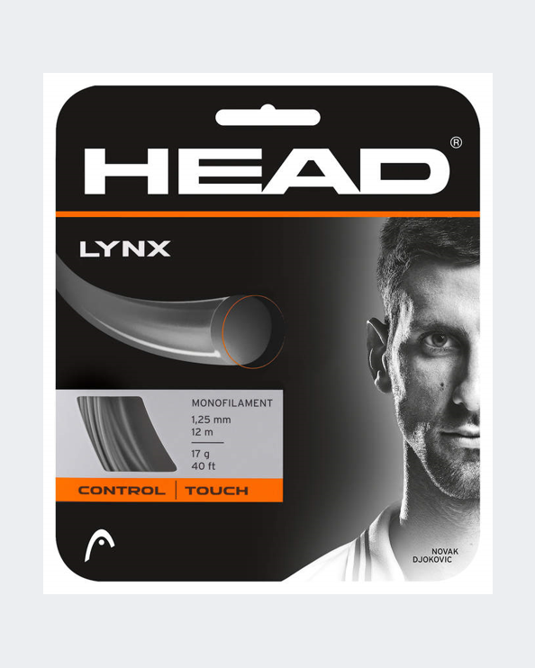 Head Lynx 17 Tennis Strings Anthracite