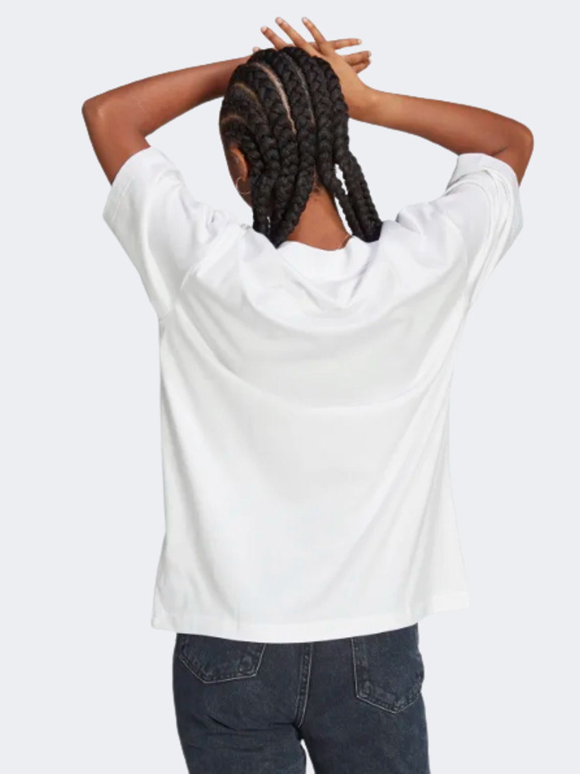 Adidas Future Icons Badge Of Sport Women Sportswear T-Shirt White/Black