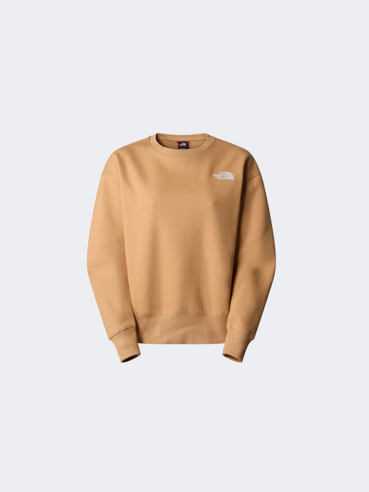 The North Face Essential Women Lifestyle Sweatshirt Almond Butter