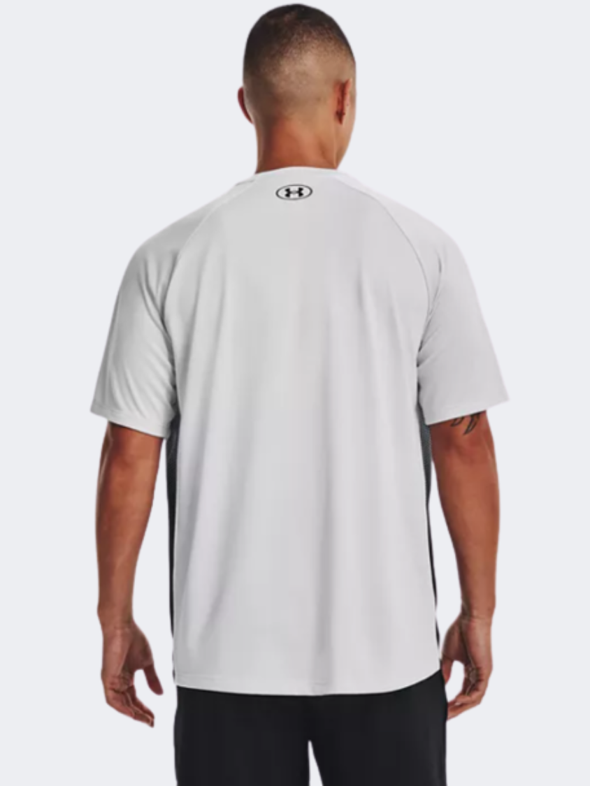 Under Armour Tech Fade Men Training T-Shirt Halo Grey/Black
