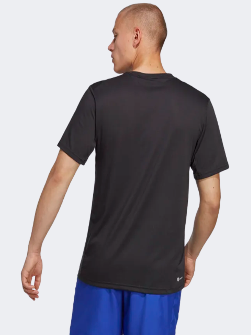 Adidas Essentials Comfort Men Training T-Shirt Black/White