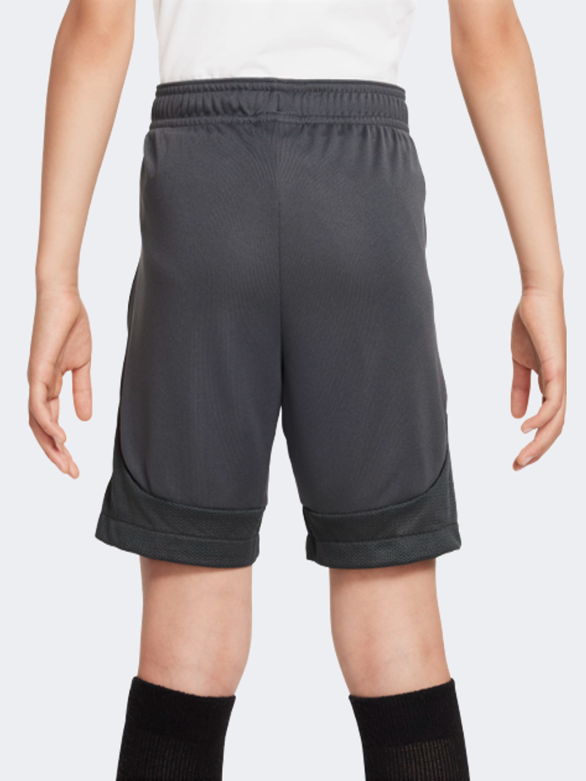 Nike Liverpool Fc Academy Boys Football Short Anthracite White