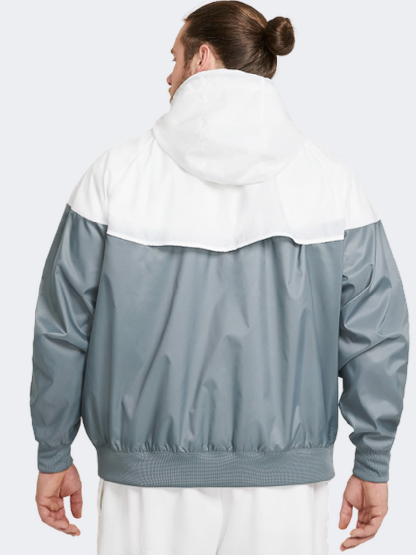 Nike Windrunner Men Lifestyle Jacket Grey/White/Black