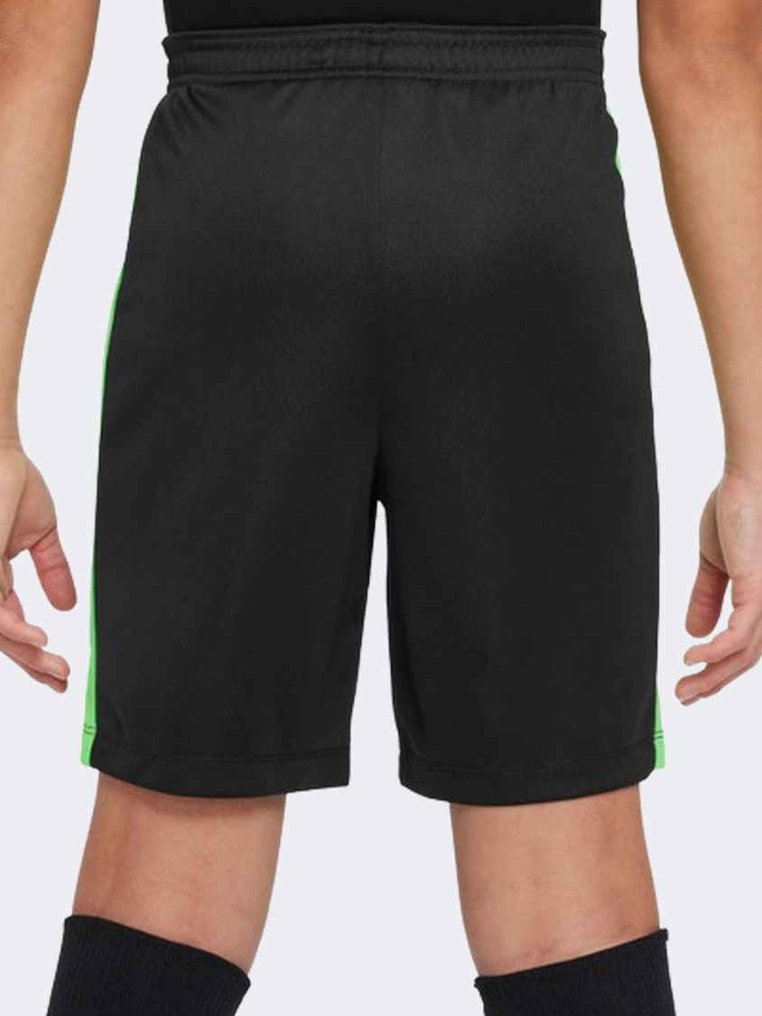 Nike Cr7 Academy 23 Boys Football Short Black/Green Strike