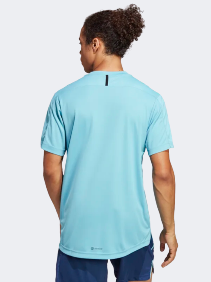 IB7897 Wo Base Tee Preblu/Black/Transp
