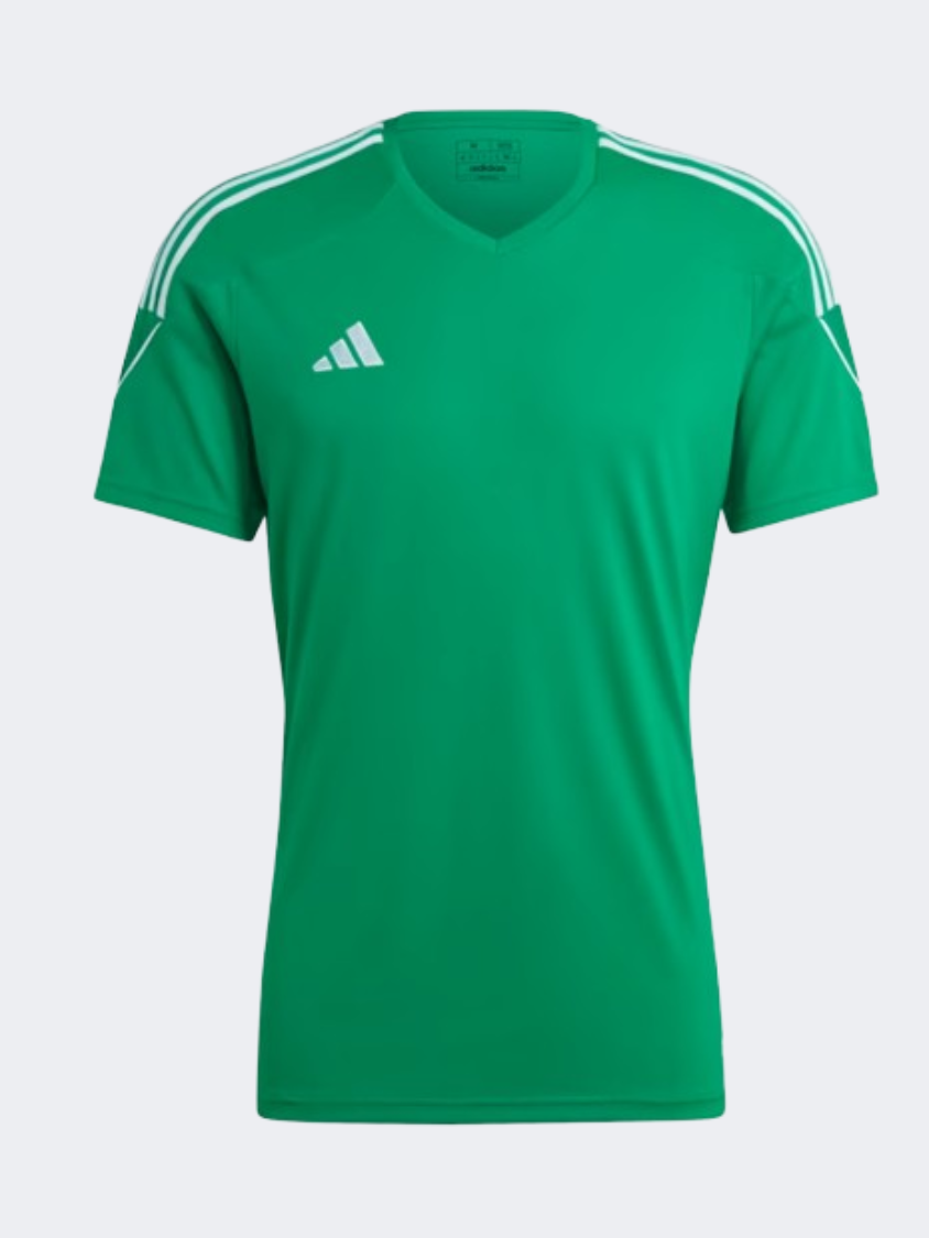 Adidas Tiro 23 League Men Football T-Shirt Team Green/White
