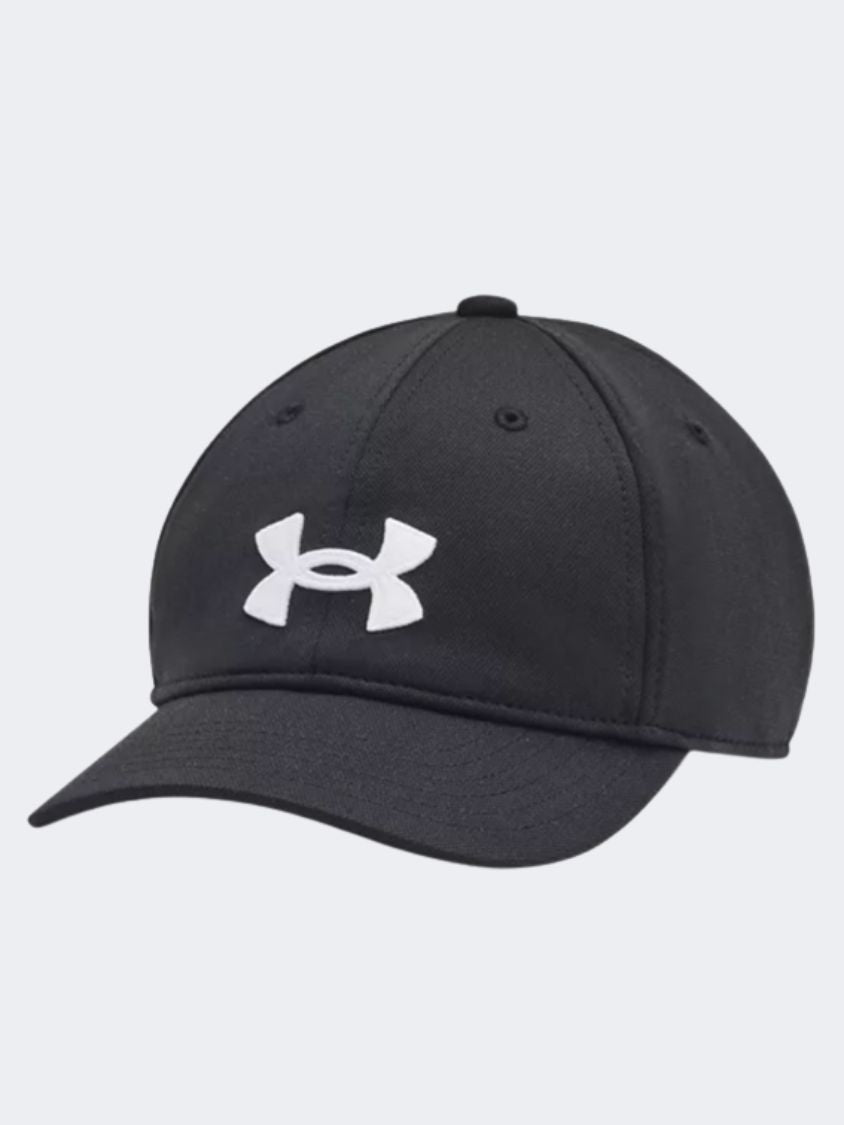 قبعة حياة للأولاد Under Armour Blitzing Low باللون الأسود