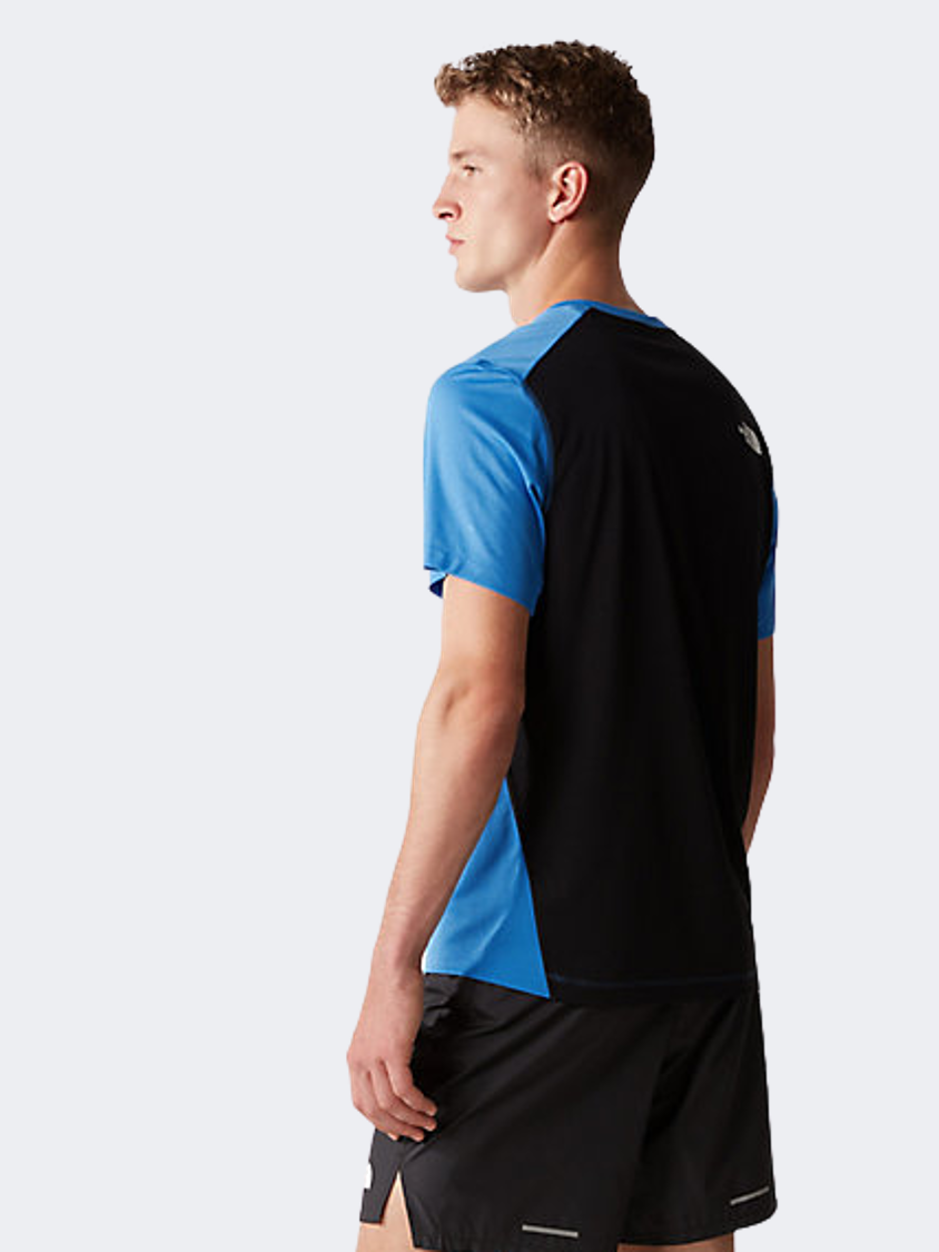 The North Face Lightbright Men Hiking T-Shirt Super Sonic Blue
