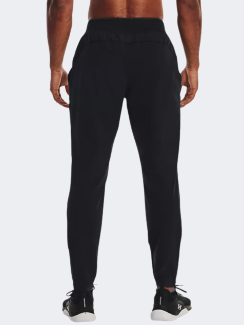 1376800-001 Ua Storm Run Pants Blk Blk Reflective