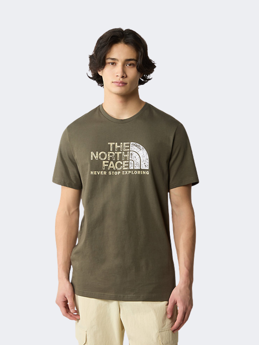The North Face Rust 2 Men Lifestyle T-Shirt Taupe Green