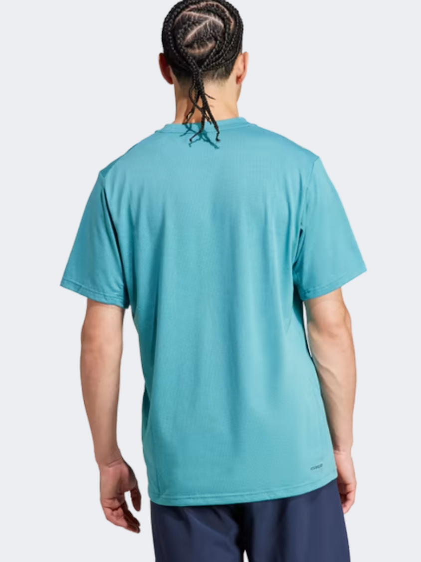 Adidas Essentials Comf Men Training T-Shirt Arctic Fusion/Black