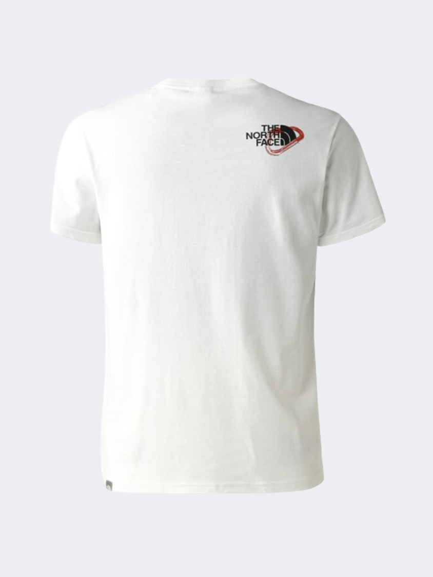 The North Face Outdoor S/S Graphic  Men Lifestyle T-Shirt White