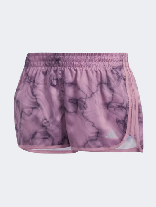 Adidas Marathon 20 Women Running Short Wonder Orchid/Black