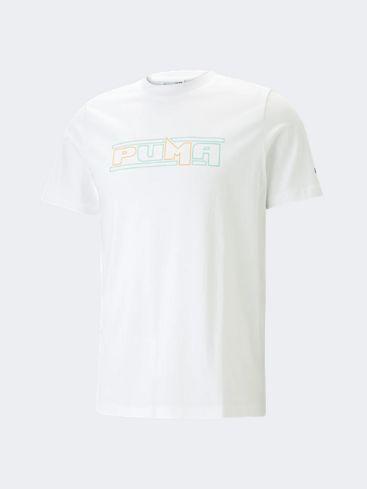 Puma Sportswear Graphic Men Lifestyle T-Shirt White