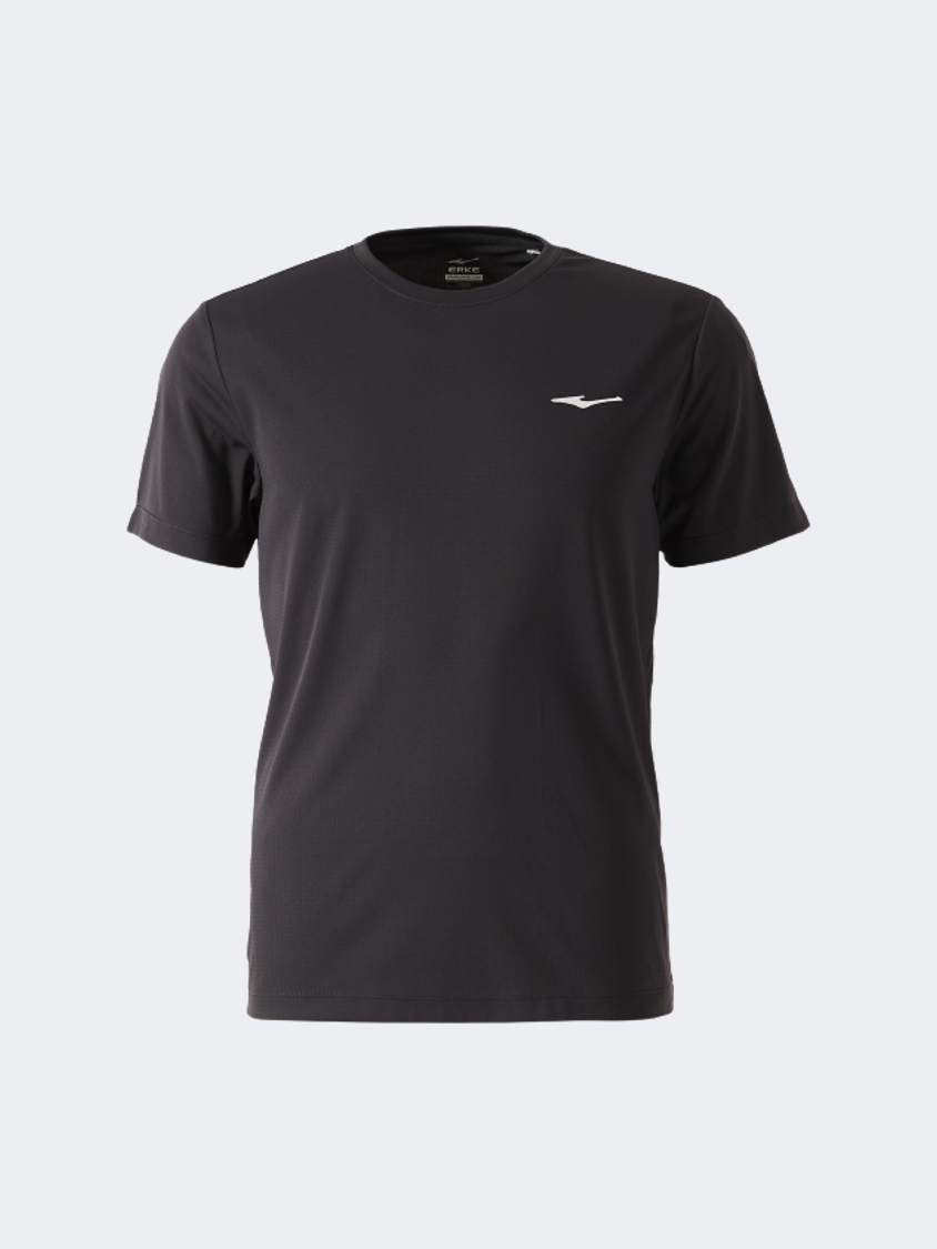 Erke Crew Neck Men Lifestyle T-Shirt Black