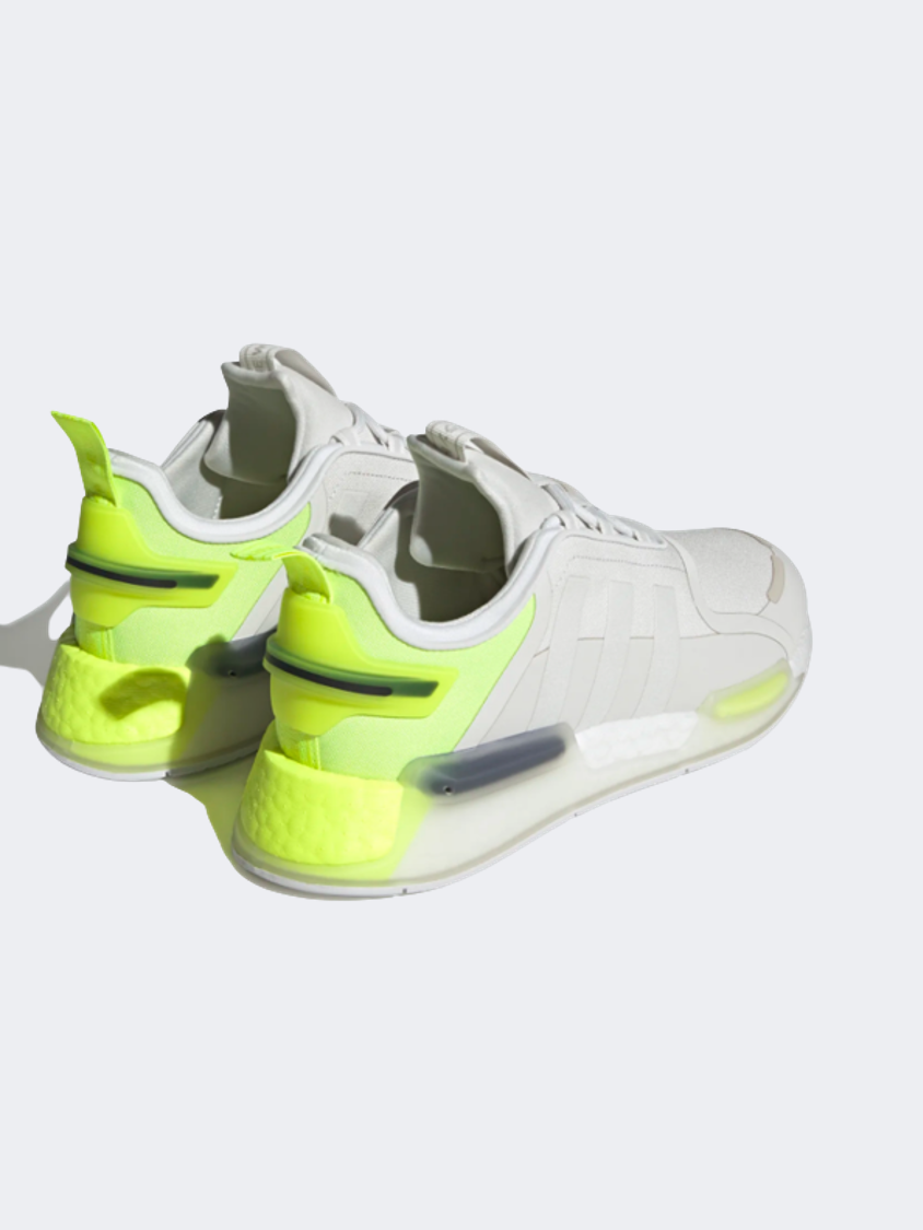 Adidas Nmd_R1 V3 Men Original Shoes Grey/White