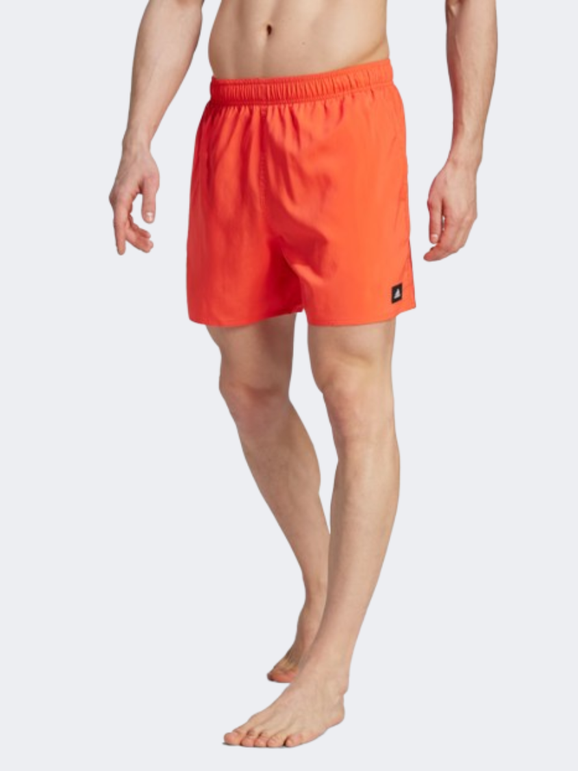 Adidas Solid Clx Men Swim Short Bright Red/Lemon – Mike Sport Iraq