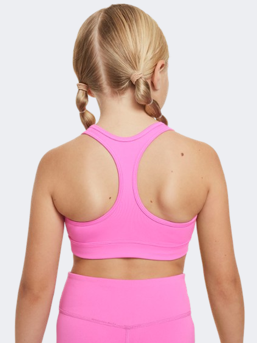 Nike Df Swoosh Women Lifestyle Bra Playful Pink/White