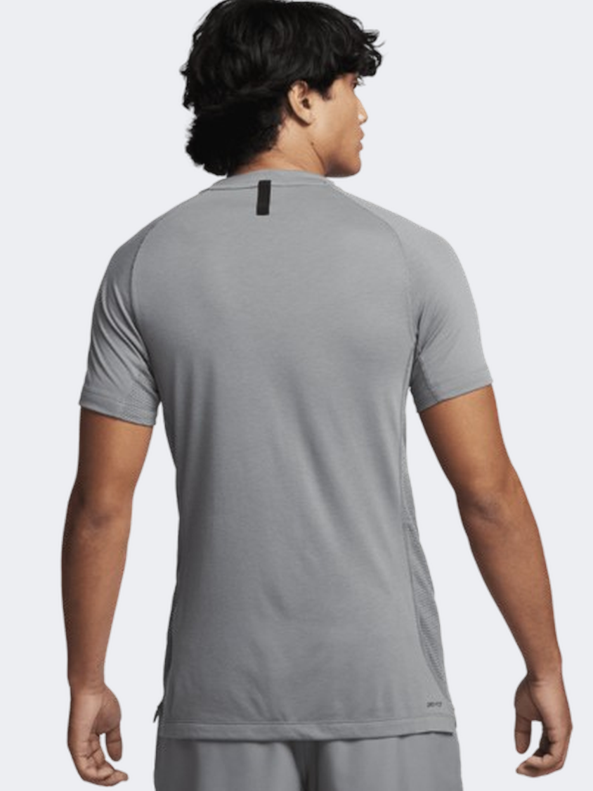 Nike Flex Rep Men Training T-Shirt Smoke Grey/Black