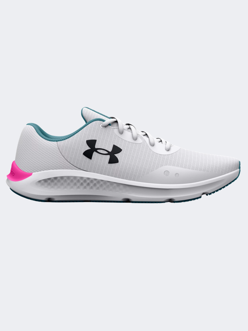 Under Armour Charged Pursuit Tech Women Running Shoes White