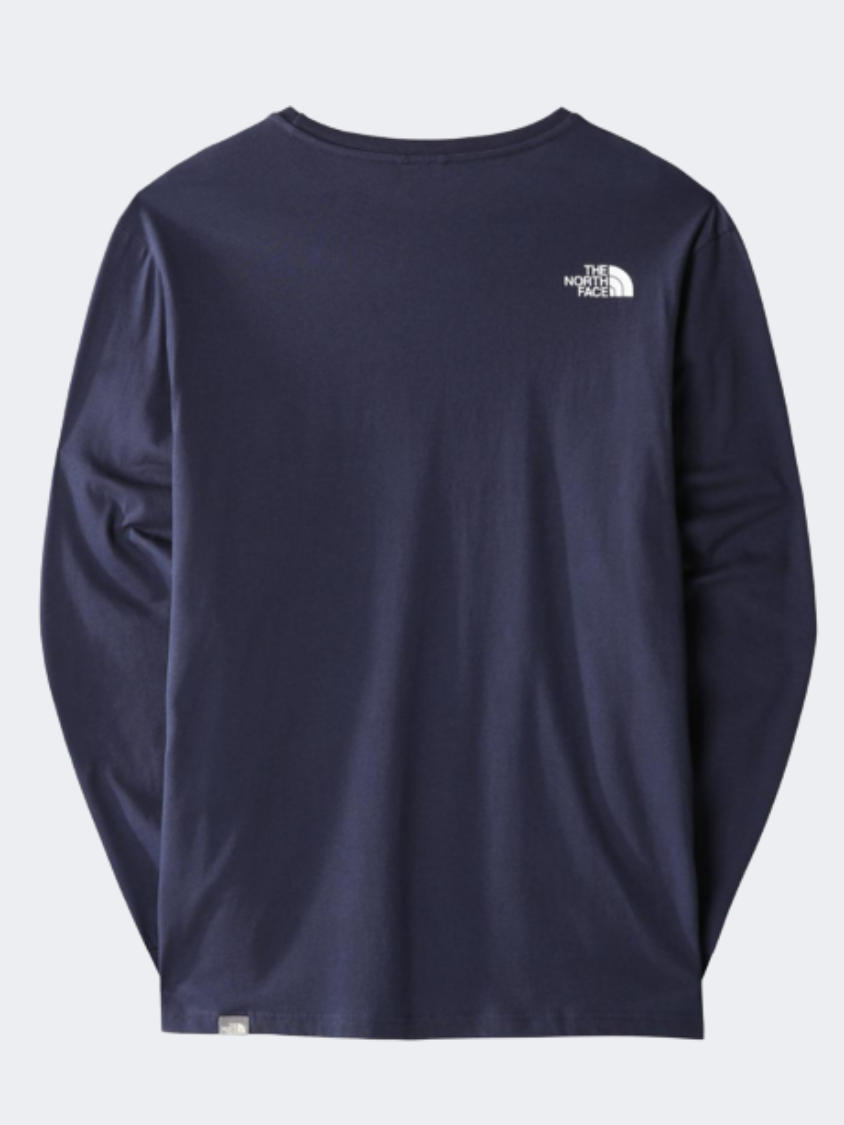 The North Face Simple Dome Men Lifestyle Long Sleeve Summit Navy