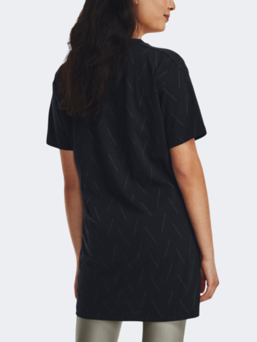 Under Armour Extended Women Training TShirt Black/Jet Grey