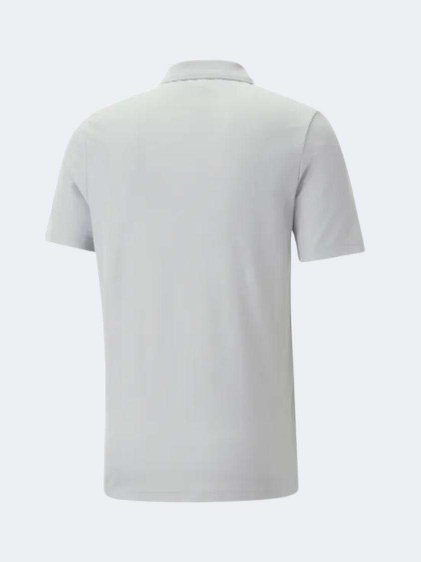 Puma  Mercedes-Amg Petronas Motorsport Men Lifestyle Polo Short Sleeve Silver