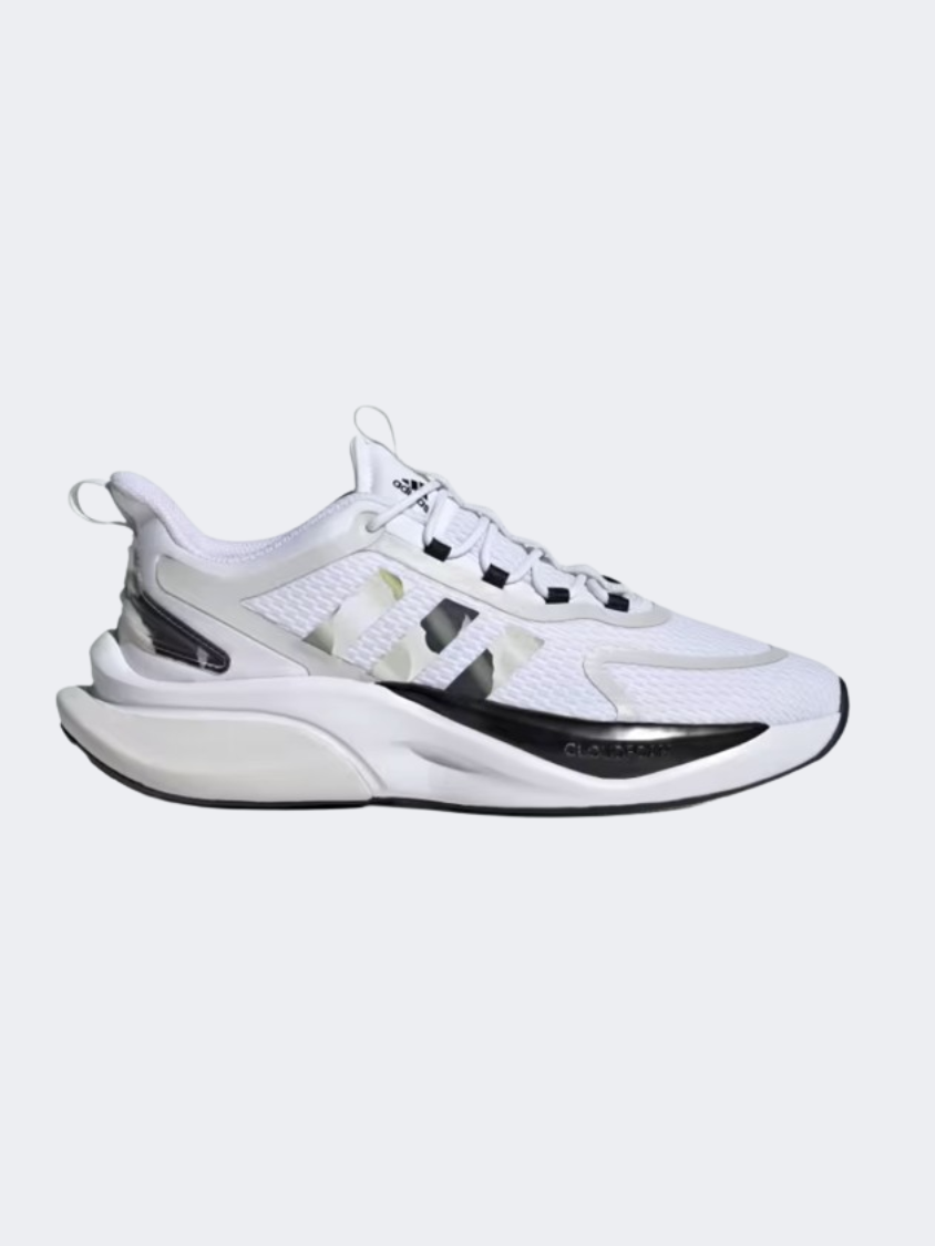 Adidas Alphabounce Men Sportswear Shoes White/Black/Grey – Mike Sport Iraq