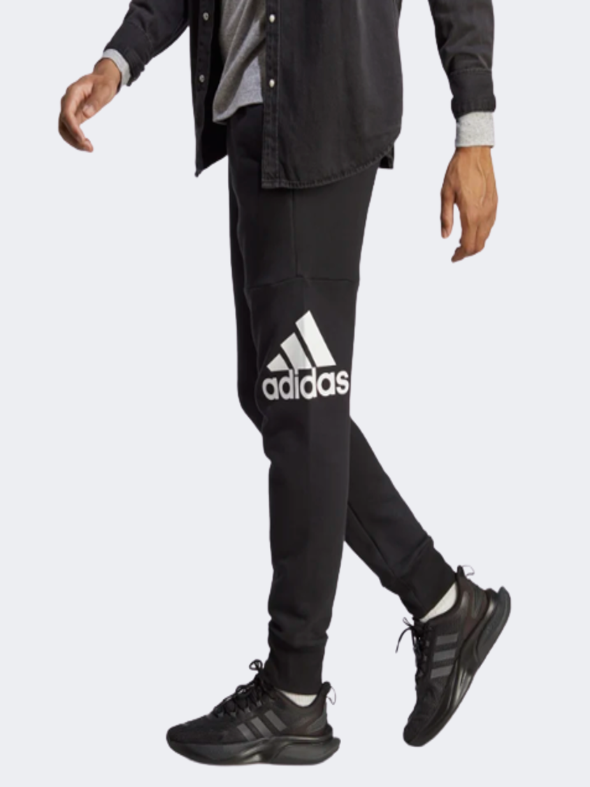 Adidas Essentials French Terry Tapered Cuff Men Sportswear Pant Black