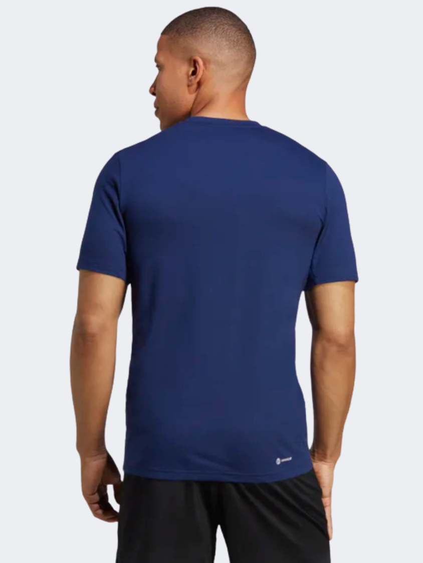 IB8275-Tr-Es Fr Logo T Dkblue/White