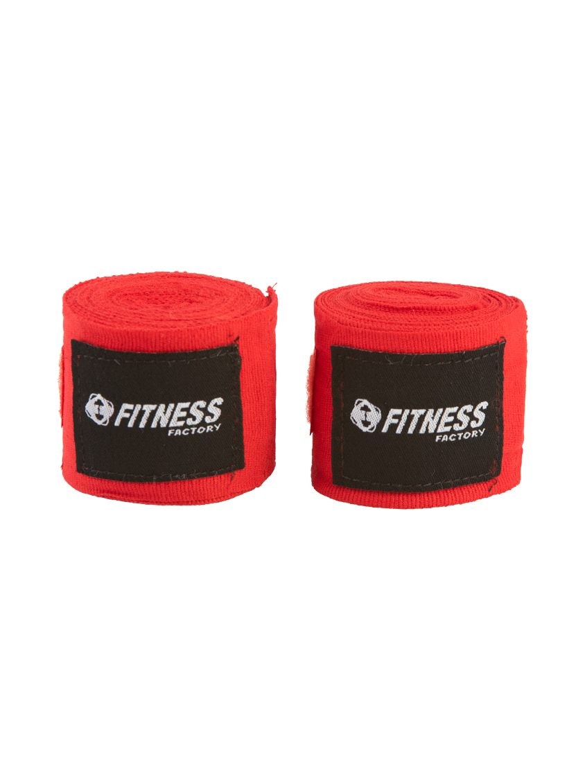 Fitness Factory Nylon Boxing Handwrap Red