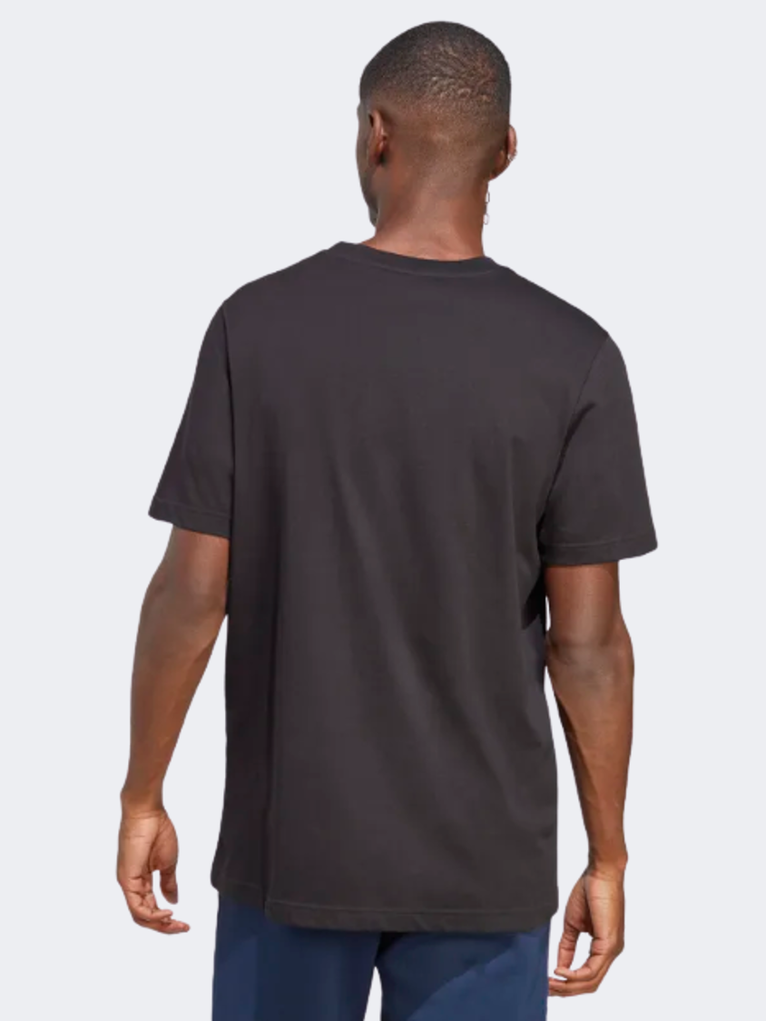Adidas Trefoil Essentials Men Original T-Shirt Black