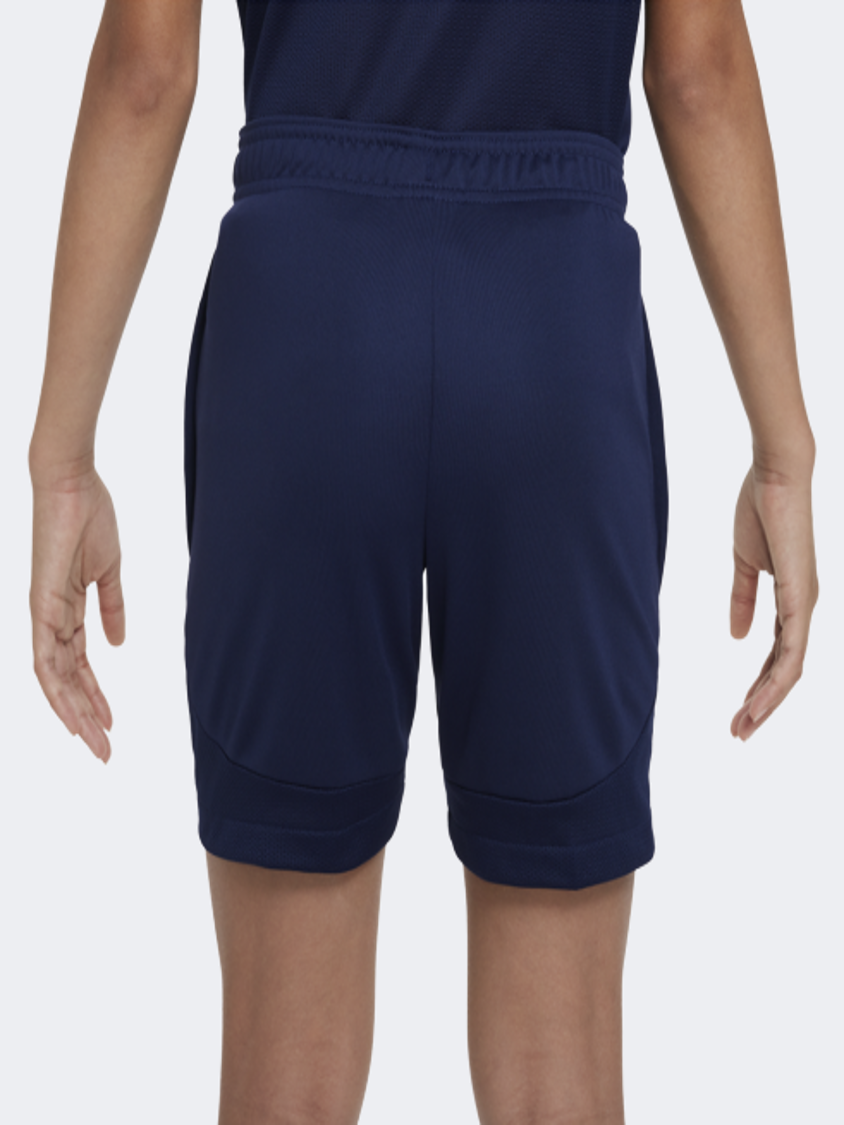 Nike Psg Academy Pro Boys Football Short Midnight Navy/White