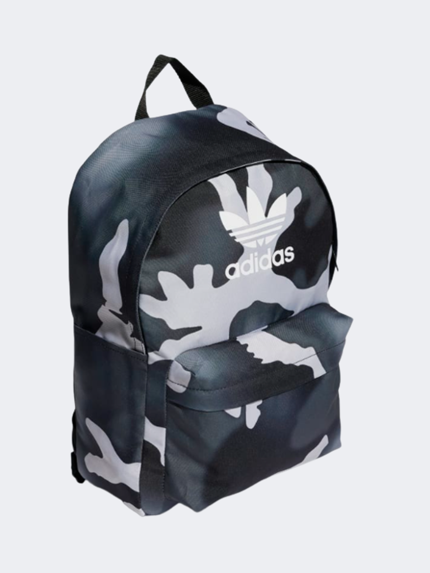 Adidas Camo Classic Backpack Unisex Original Bag Black