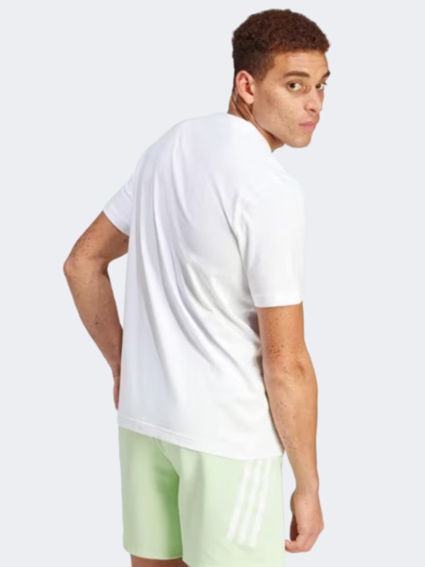 Adidas Camo Men Sportswear T-Shirt White