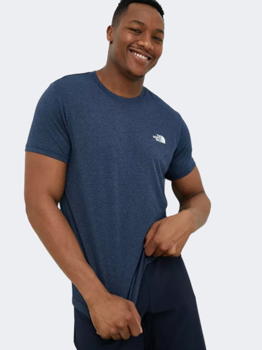 The North Face Reaxion Amp Men Hiking T-Shirt Shady Blue