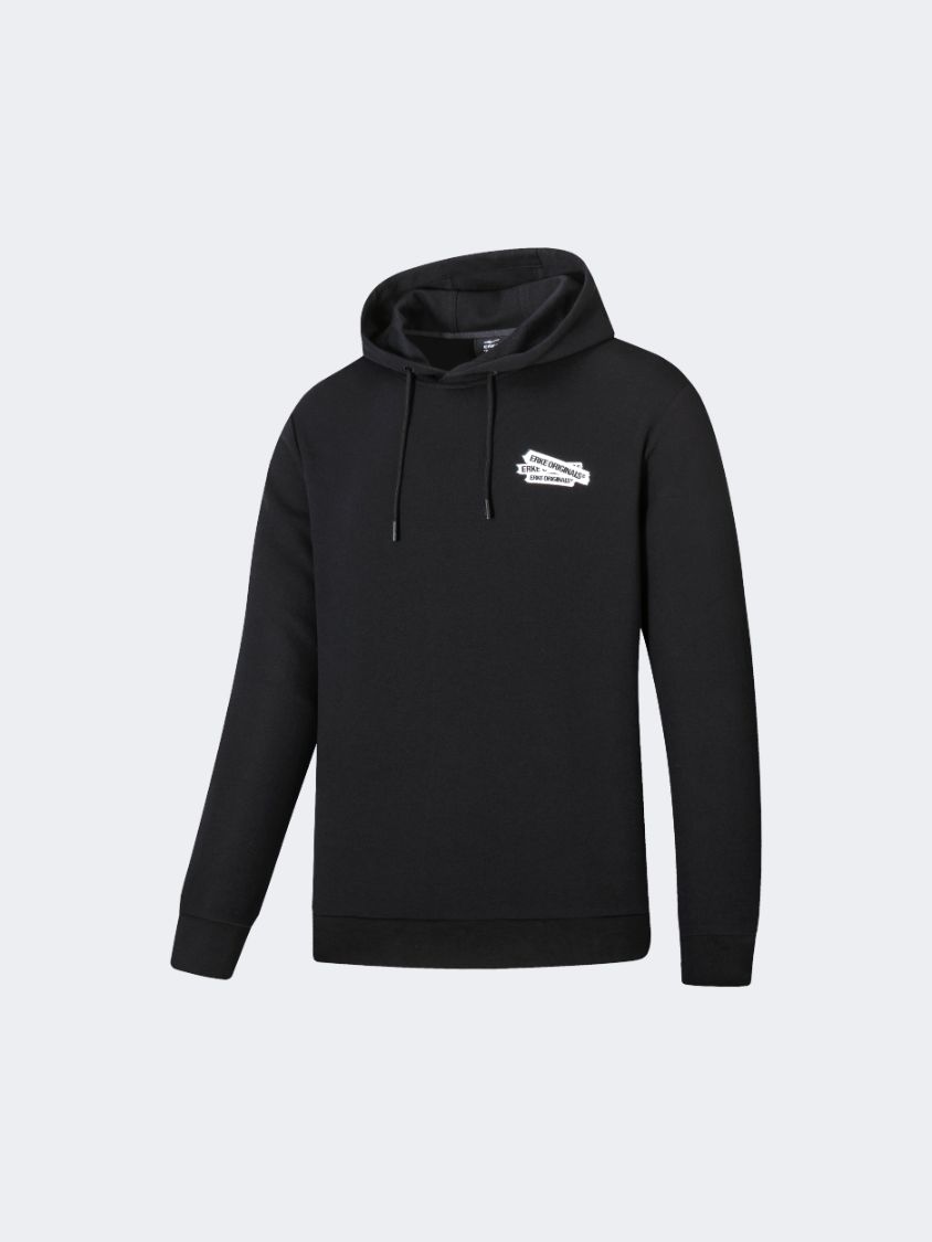 Erke Men Lifestyle Hoody Black