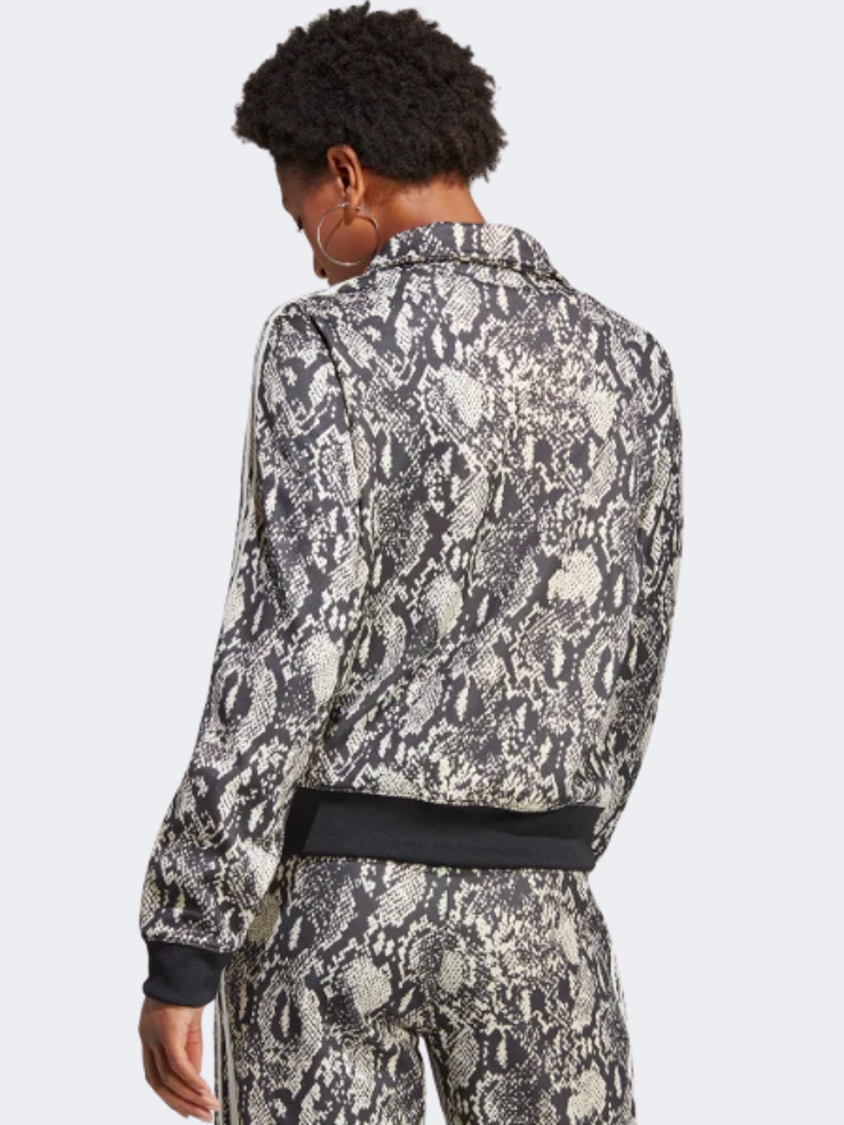 Adidas Python Allover Print Women Original Jacket Black/Multi