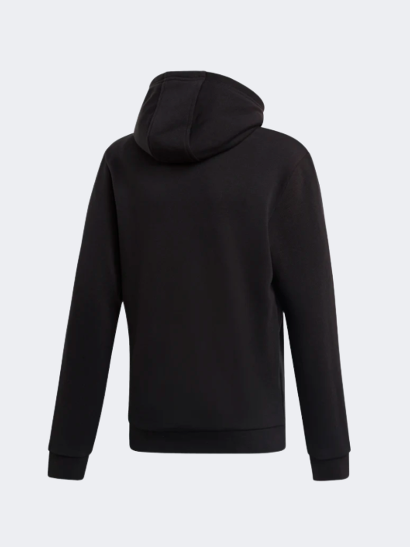 هودي أسلوب حياة للأطفال-للجنسين Adidas Trefoil أسود/أبيض