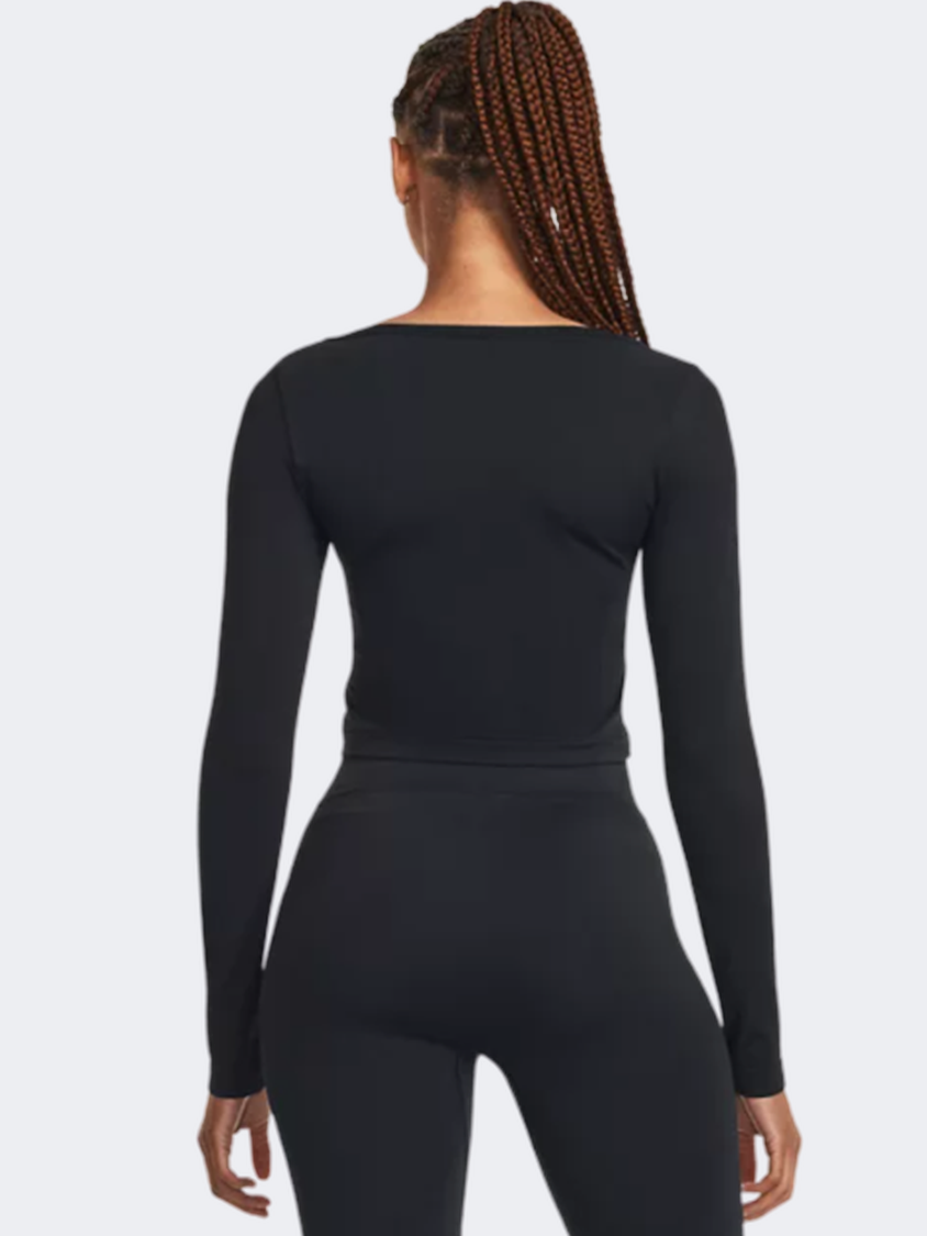 Under Armour Train Seamless Women Training Long Sleeve Black/White