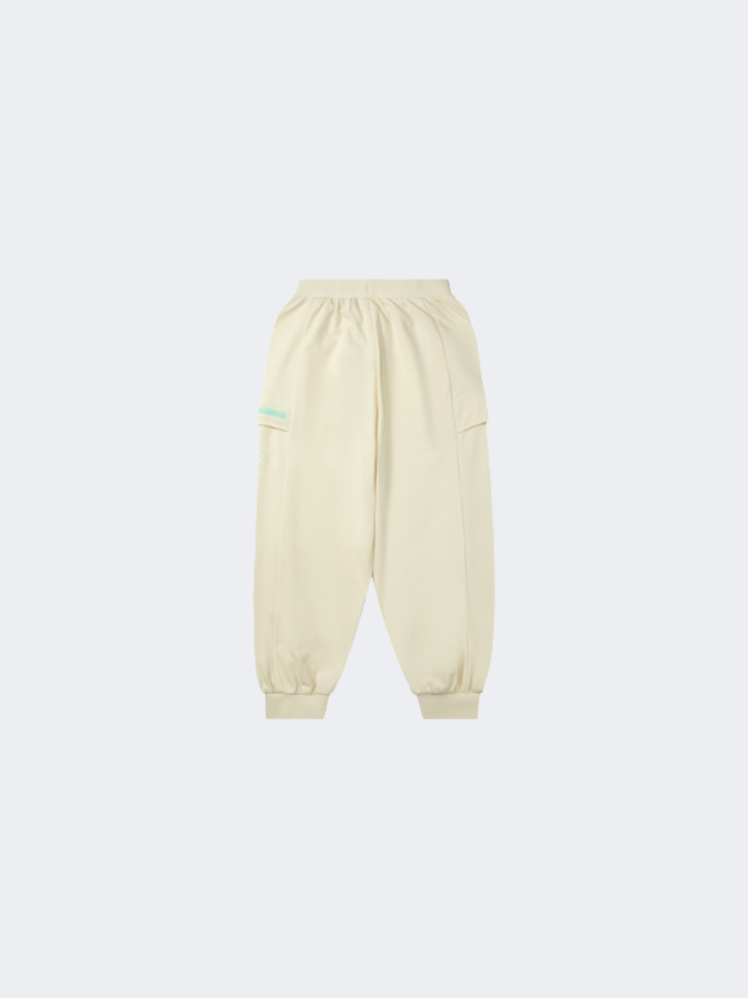 Erke Knitted Kids-Girls Lifestyle Pant White