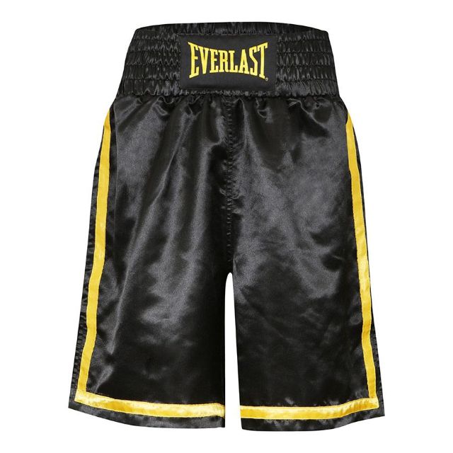 Everlast Competition Men Boxing Short Black/Gold