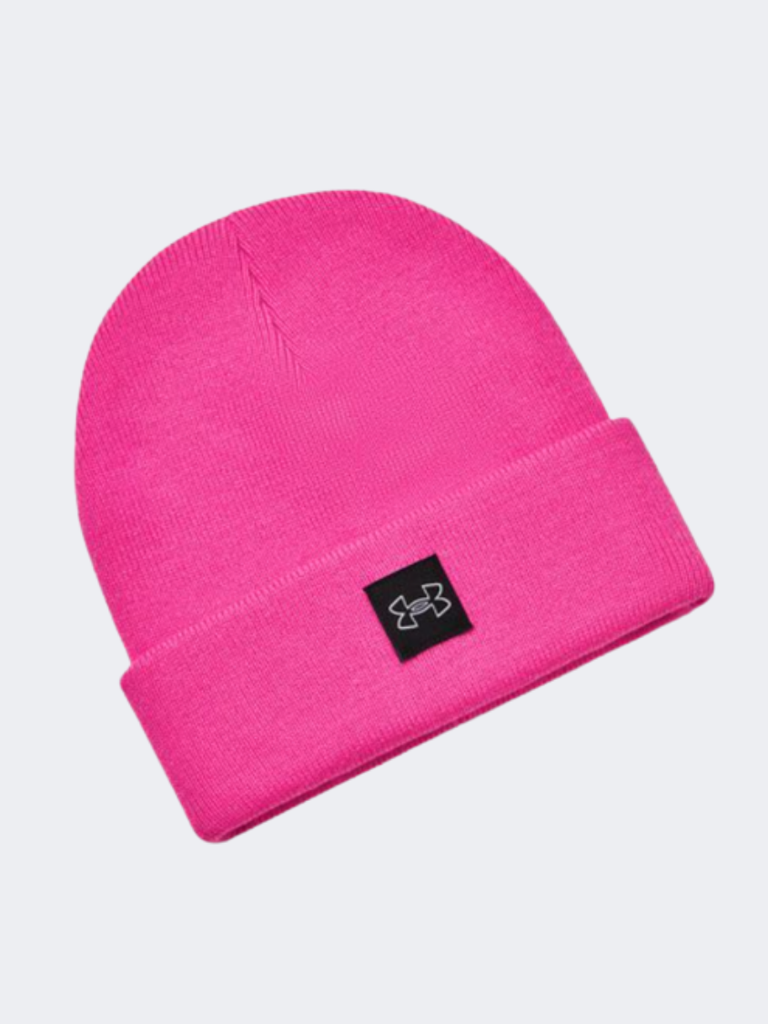 Under Armour Halftime Cuff Women Training Beanie Pink/Black/White