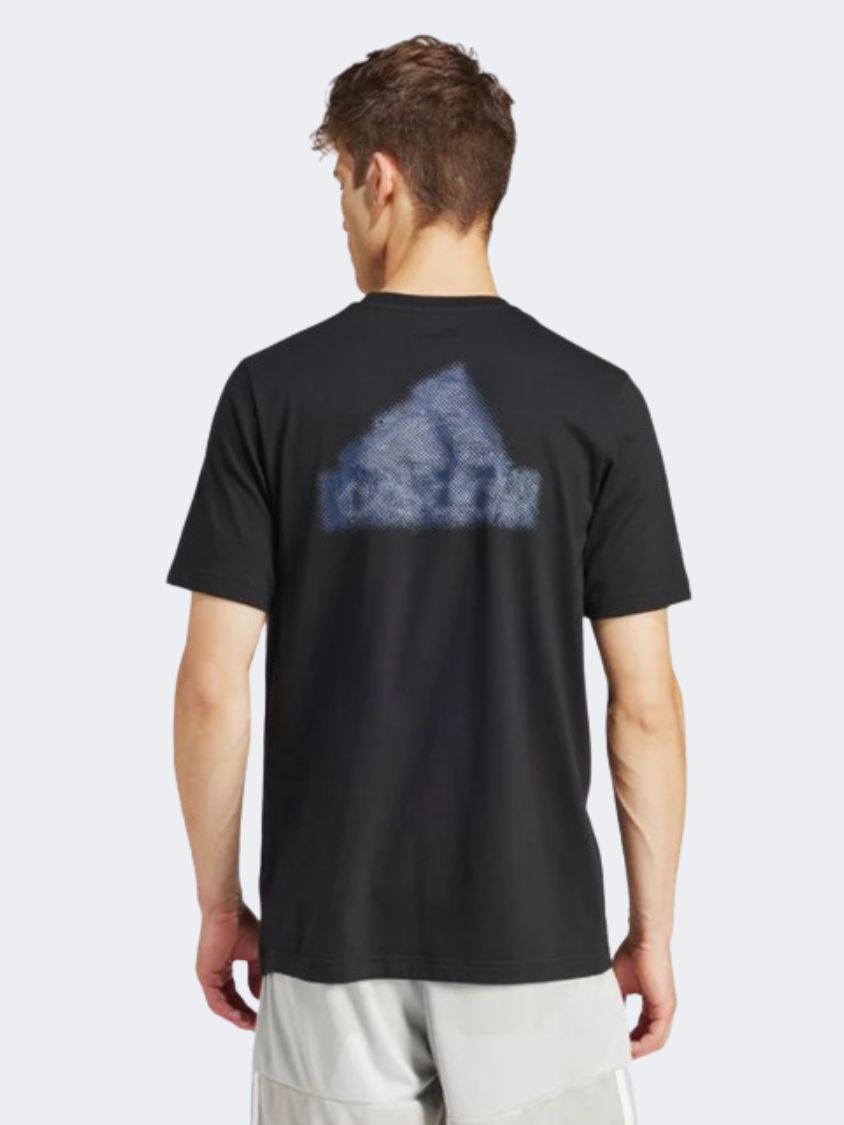 Adidas Future Icons Fractal Graphic Men Sportswear T-Shirt Black