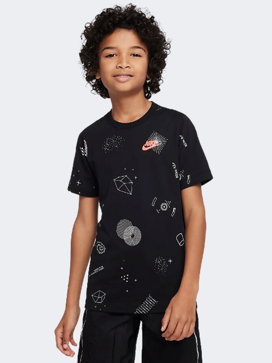 Nike Sportswear Boys Lifestyle T-Shirt Black